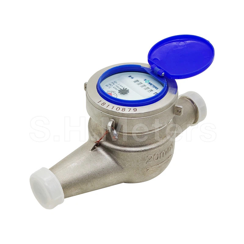 Stainless Steel Threaded Water Meter supplied by Opal Industrial Solutions in Kenya and East Africa