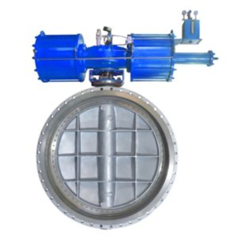 D643H Triple Eccentric Butterfly Valve metal seated industrial valve supplied in Kenya and East Africa