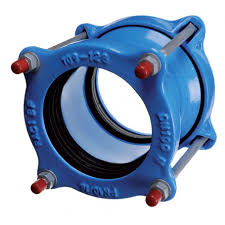 Aqualock Coupling PN16 4 inches ductile iron pipeline fitting supplied by Opal Industrial Solutions Ltd in Kenya, Uganda, Tanzania and Ethiopia