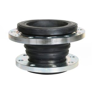 Reducing rubber expansion joint 2.5 x 2 inch for vibration absorption in industrial piping systems supplied in Kenya and East Africa by Opal Industrial Solutions