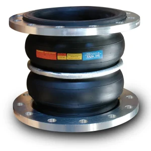 Double sphere rubber expansion joint 12 inch for vibration absorption in industrial piping systems supplied in Kenya and East Africa by Opal Industrial Solutions