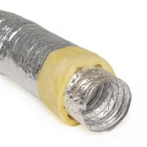 Insulation flex duct for HVAC air distribution and thermal insulation supplied by Opal Industrial Solutions Ltd in Kenya, Uganda, Tanzania, and Ethiopia.