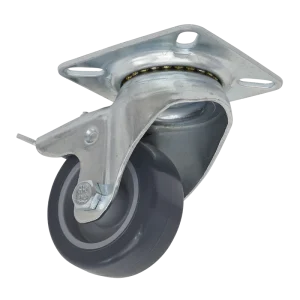 50mm castor wheel swivel plate for light equipment and furniture mobility supplied by Opal Industrial Solutions Ltd in Kenya, Uganda, Tanzania and Ethiopia.