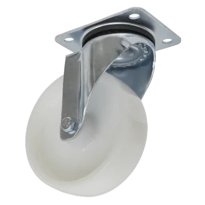 125mm castor wheel swivel plate for medium to heavy-duty equipment and carts supplied by Opal Industrial Solutions Ltd in Kenya, Uganda, Tanzania and Ethiopia.