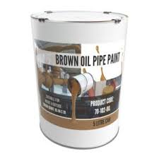 Pipe identification paint brown for pipe labeling and safety marking supplied by Opal Industrial Solutions Ltd in Kenya, Uganda, Tanzania, and Ethiopia.
