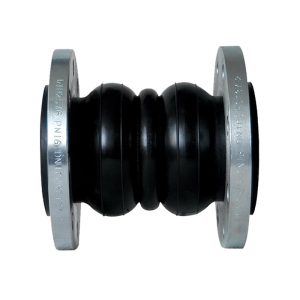 Double sphere rubber expansion joint 1.5 inch for vibration absorption in industrial piping systems supplied in Kenya and East Africa by Opal Industrial Solutions