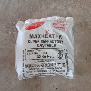 Refractory Cement MaxHeat K supplied by Opal Industrial Solutions in Kenya, Uganda, Tanzania & Ethiopia for furnace and kiln applications