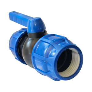 HDPE coupler ball valve PN16 for water and industrial piping systems in Kenya, Uganda & Tanzania