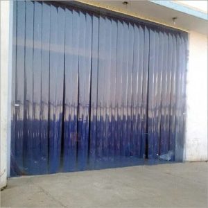 Industrial PVC strip curtain for temperature control and dust protection in Kenya, Uganda, Tanzania & Ethiopia