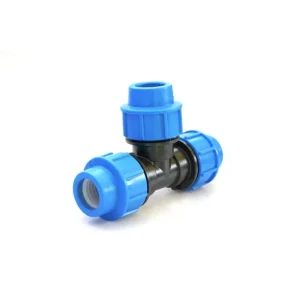 HDPE 90 degree tee for water and industrial piping systems in Kenya, Uganda, Tanzania & Ethiopia