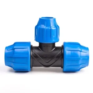 HDPE reducing tee for connecting different pipe sizes in Kenya, Uganda, Tanzania & Ethiopia