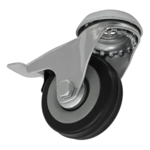 castor wheel swivel plate 80mm for trolley and equipment mobility supplied by Opal Industrial Solutions Ltd in Kenya, Uganda, Tanzania, and Ethiopia.