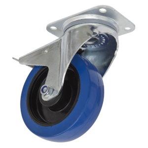 castor wheel swivel plate 160mm for industrial trolley and equipment mobility supplied by Opal Industrial Solutions Ltd in Kenya, Uganda, Tanzania, and Ethiopia.