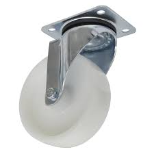 castor wheel swivel plate 125mm for industrial trolley and equipment mobility supplied by Opal Industrial Solutions Ltd in Kenya, Uganda, Tanzania, and Ethiopia.