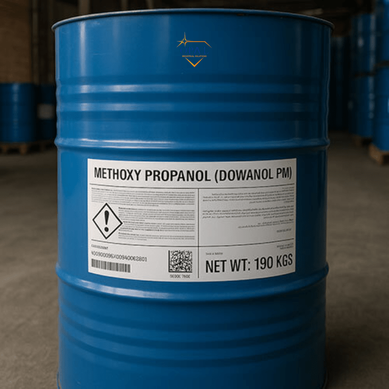 Methoxy Propanol Glycol Ether supplied by Opal Industrial Solutions for paints, coatings, printing inks, cleaning products, and industrial applications across Kenya, Uganda, Tanzania and Ethiopia