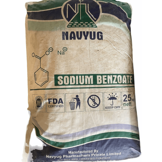 Sodium Benzoate supplied by Opal Industrial Solutions for food preservation, beverages, pharmaceuticals, cosmetics, and industrial applications across Kenya, Uganda, and Tanzania.