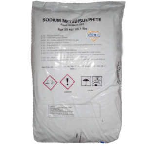 Sodium Metabisulphite supplied by Opal Industrial Solutions for food preservation, water treatment, mining, and industrial applications across Kenya, Uganda, Tanzania and Ethiopia