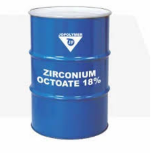 Zirconium Octoate supplied by Opal Industrial Solutions for alkyd paints, industrial coatings, varnishes, enamels, and wood coatings across Kenya, Uganda, and Tanzania.