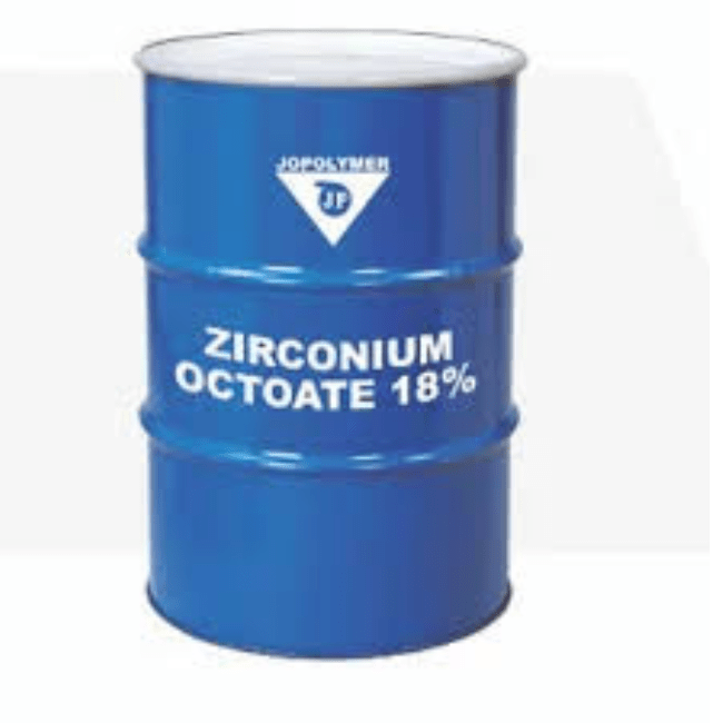 Zirconium Octoate supplied by Opal Industrial Solutions for alkyd paints, industrial coatings, varnishes, enamels, and wood coatings across Kenya, Uganda, and Tanzania.