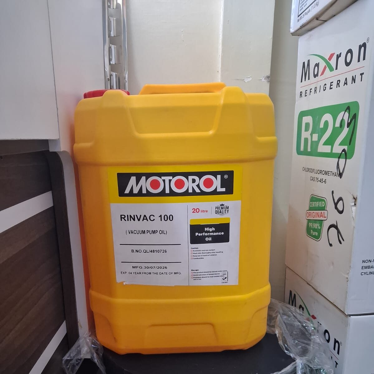 Vacuum Pump Oil supplied by Opal Industrial Solutions across Kenya, Uganda, Tanzania and Ethiopia